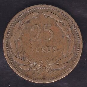 1949 Yılı 25 Kuruş