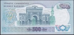 6.Emisyon 2.Tertip 500 Lira L68 134167 Çok Çok Temiz+