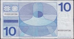 Hollanda 10 Gulden 1968 Çok Temiz +