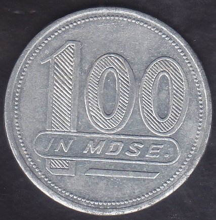 ANKARA NCO OPEN MESS 100 LÜK NATO JETONU