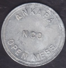 ANKARA NCO OPEN MESS 100 LÜK NATO JETONU