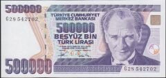 7.Emisyon 3.Tertip 500000 Lira G28 542702 Çil