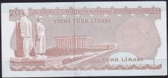 6.Emisyon 3.Tertip 20 Lira G58 453103 Ççt Çilaltı