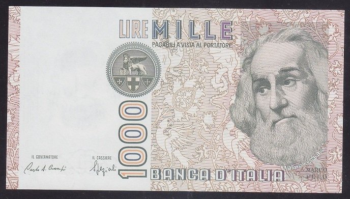 İtalya 1000 Lire 1982 Çil Pick 109b