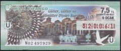 2017 9 OCAK ÇEYREK BİLET U SERİSİ