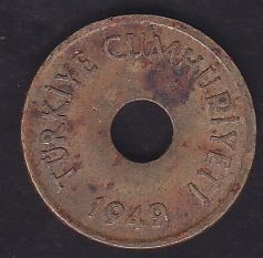 1949 YILI 1 KURUŞ ÇOK TEMİZ
