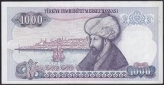 7.EMİSYON 1.TERTİP 1000 LİRA E19 160098 ÇİLALTI