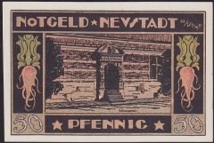 Almanya 50 Pfennig Notgeld 1922 Çilaltı Çil