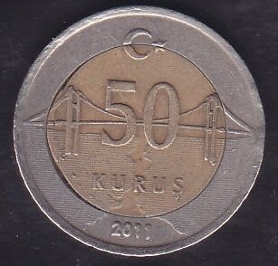 2011 Yılı 50 Kuruş  Erör