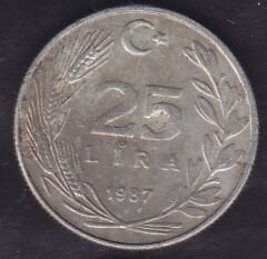 1987 Yılı 25 Lira