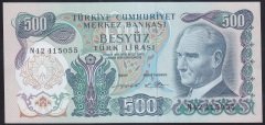 6.EMİSYON 2.TERTİP 500 LİRA N42 415055 ÇİLALTI ÇİL