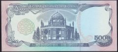 Afganistan 5000 Afganis 1372 ( 1993 ) Çil Pick 62