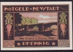 Almanya 50 Pfennig Notgeld 1922 Çilaltı
