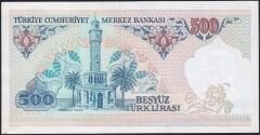 7.Emisyon 2.Tertip 500 Lira E05 434315 Çilaltı Çil