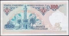 7.Emisyon 2.Tertip 500 Lira E05 434315 Çilaltı Çil