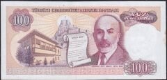 7.Emisyon 2.Tertip 100 Lira F45 742422 Çok Çok Temiz