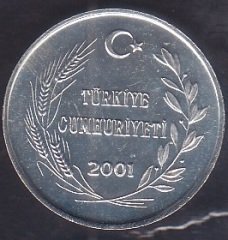 DARPHANE JETONU 2001 GÜMÜŞ ÇİL PLASTİK KUTUSUNDA