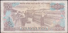 Vietnam 2000 Dong 1988 Temiz