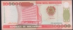 Mozambik 100000 Escudos 1993 ÇİL Pick 139