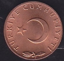1972 Tarihli 5 Kuruş Çilaltı Çil