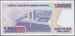 7.Emisyon 3.Tertip 500000 Lira F56 851299 Çilaltı Çil