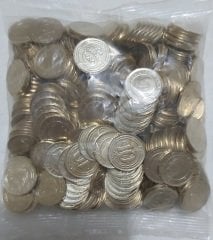 2014 Yılı 300 Adet 10 Kuruş Çil Açılmamış Darphane Poşetinde