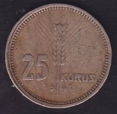 1946 Yılı 25 Kuruş