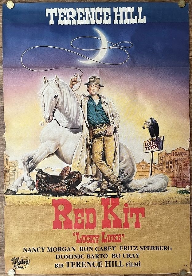 Yabancı - Terence Hill - Red Kit Lucky Luke - Film Afişi