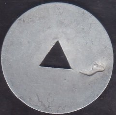 OSMANLI ZEYTİN TOPLAMA JETONU KONTRMARK LI