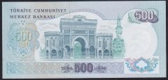 6.EMİSYON 2.TERTİP 500 LİRA N29 221441 ÇİLALTI ÇİL