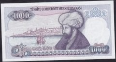 7.EMİSYON 1.TERTİP 1000 LİRA D72 779606 ÇİLALTI ÇİL