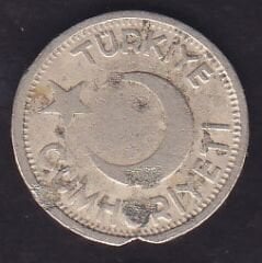 1945 Yılı 25 Kuruş Haliyle