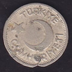 1945 Yılı 25 Kuruş Haliyle