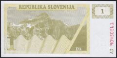 Slovenya 1 Tolarjev 1990 Çil