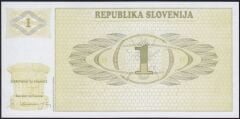 Slovenya 1 Tolarjev 1990 Çil