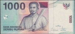 Endonezya 1000 Rupiah 2000 / 2008 ÇİL Pick 141i