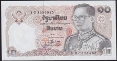 Tayland 10 Baht 1980 Çil Pick 87