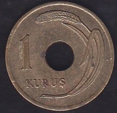 1949 YILI 1 KURUŞ ÇÇT +