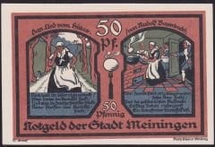 Almanya 50 Pfennig Notgeld 1921 Çil