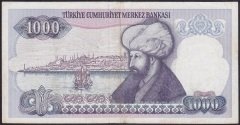 7.EMİSYON 1.TERTİP 1000 LİRA C75 787835 ÇOK TEMİZ
