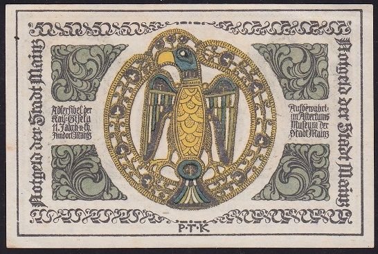 Almanya 50 Pfennig Notgeld 1921 Çil