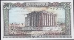 Lübnan 50 Livres 1988 Çil Pick 65d