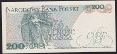 POLONYA 200 ZLOTY 1988 ÇİL eski kağıt para fiyatları