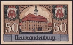 Almanya 50 Pfennig Notgeld 1921 Çil