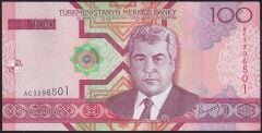Türkmenistan 100 Manat 2005 Çilaltı Çil Pick 18