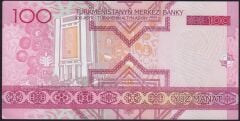 Türkmenistan 100 Manat 2005 Çilaltı Çil Pick 18
