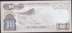 6.Emisyon 2.Tertip 100 Lira H46 832443 Çil