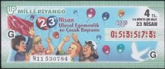 2010 23 Nisan Çeyrek Bilet - G Serisi