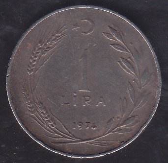 1974 YILI 1 LİRA
