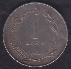 1974 YILI 1 LİRA